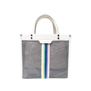 Fallon & Royce Stevie Tote Bag Mini Mesh Crossbody Strap Removable